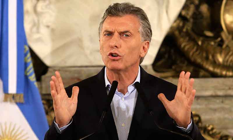 Macri afirmó que “ha habido diputados que incitaron a la violencia”