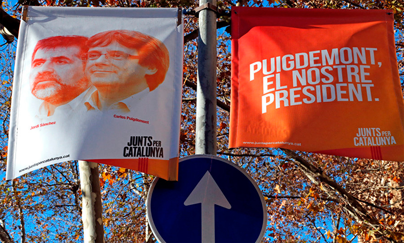 El partido independentista más votado pedirá la restitución de Puigdemont