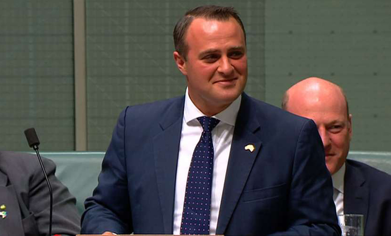 Diputado australiano le expresó su amor a su novio en el Parlamento