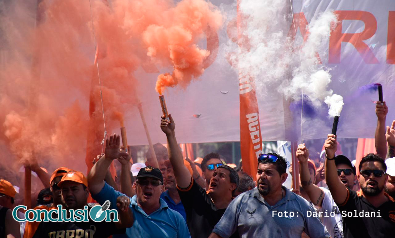 Masiva marcha de sindicatos en solidaridad con los trabajadores de Cofco