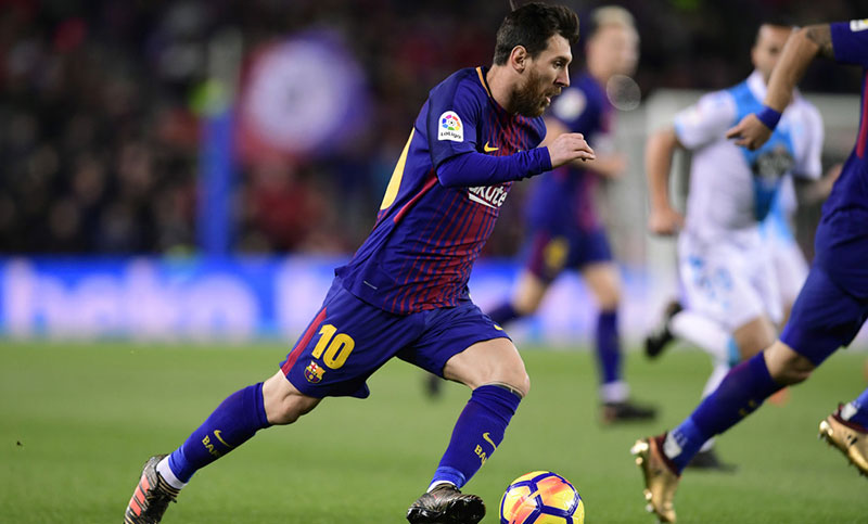 Messi recibió el premio “Di Stéfano” al mejor jugador de la liga española