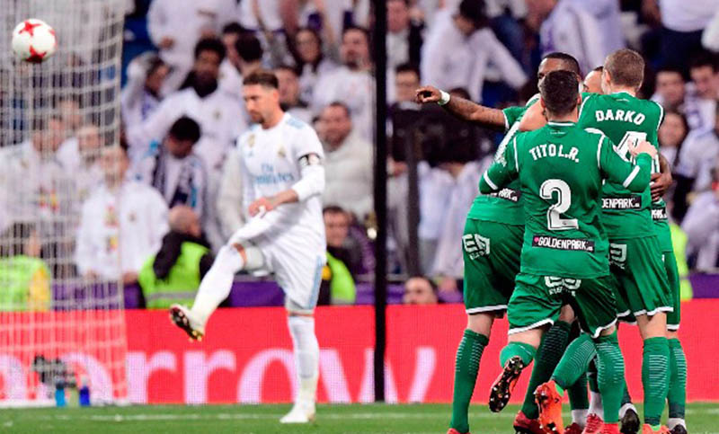 Histórico: el humilde Leganés eliminó a Real Madrid de la Copa del Rey