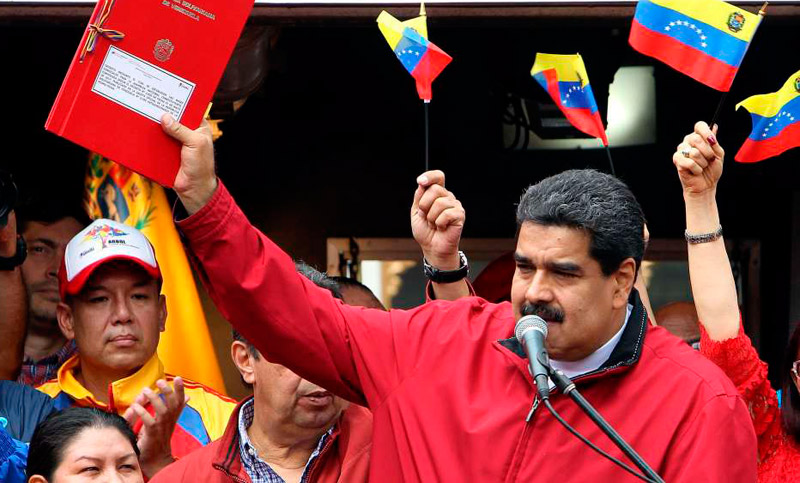 La Asamblea Constituyente venezolana adelanta las elecciones presidenciales