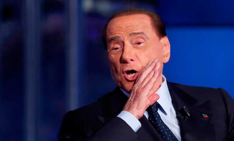 Berlusconi confirma su intención de ser candidato en las elecciones italianas