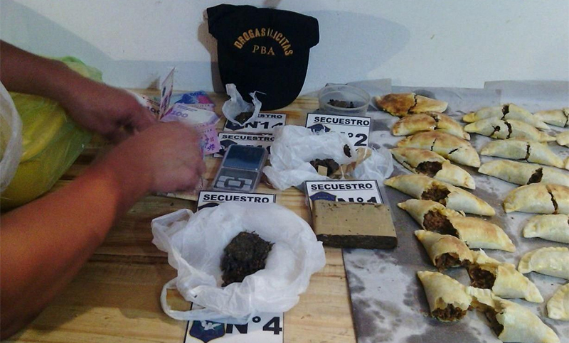 Delivery loco en la costa: vendía marihuana disimulada en cajas de empanadas