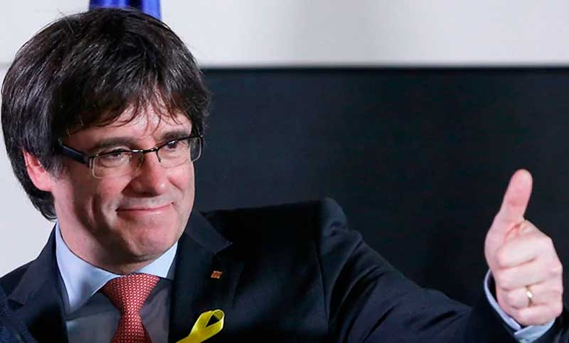Puigdemont asegura que puede presidir Cataluña desde Bélgica