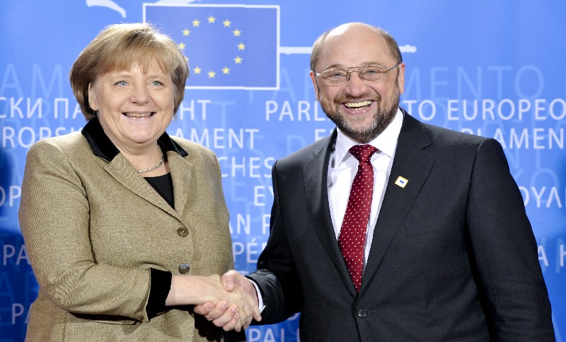 Merkel y Schulz logran acuerdo para formar un nuevo gobierno
