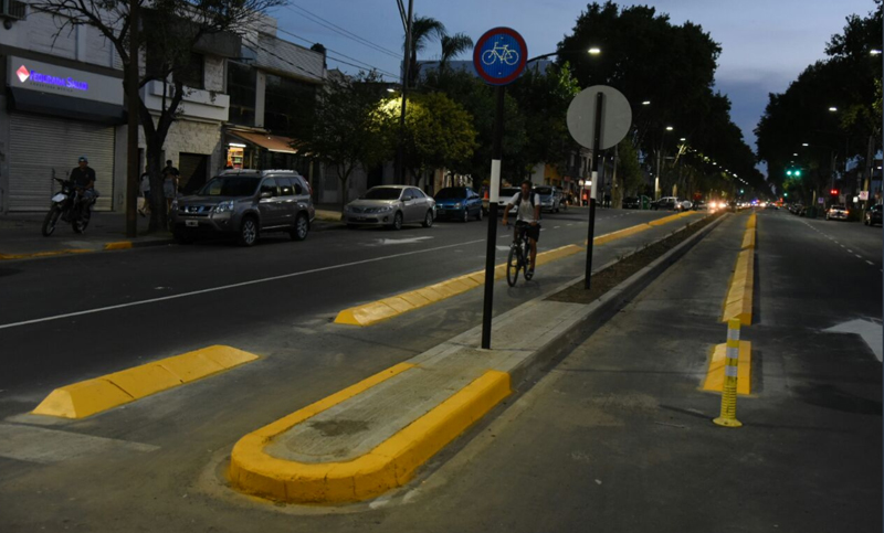 Quedó inaugurada la obra de remodelación integral de la avenida San Martín