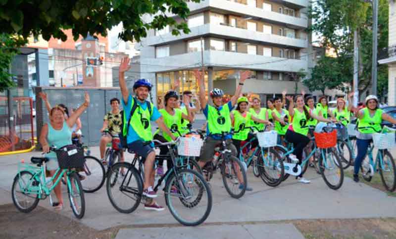 Bicibilizate: se viene la primera bicicleteada nocturna a la Rambla Catalunya