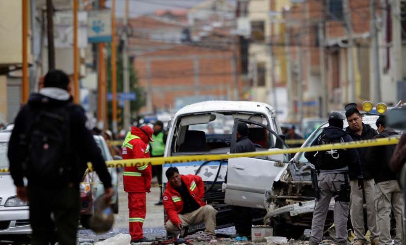 Bolivia: explosión que causó cuatro muertos el martes fue un «atentado»