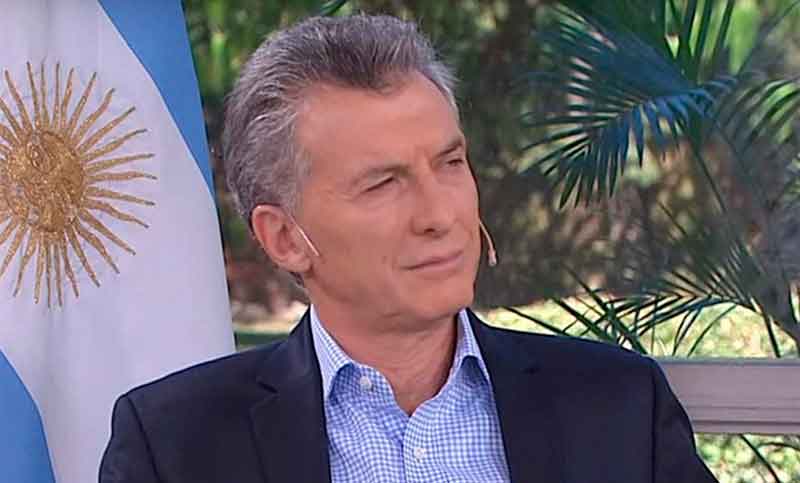 Macri, sobre posible reelección: «Si la gente decide que tengo que continuar, estaré»