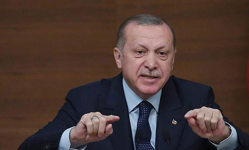 Erdogan dijo que Turquía “no se entregará” a Estados Unidos