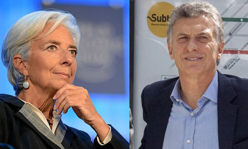 Macri recibirá a la titular del Fondo Monetario Internacional