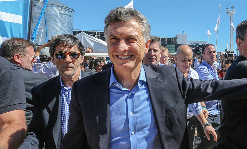 El presidente Mauricio Macri encabezará la inauguración de Expoagro 2018
