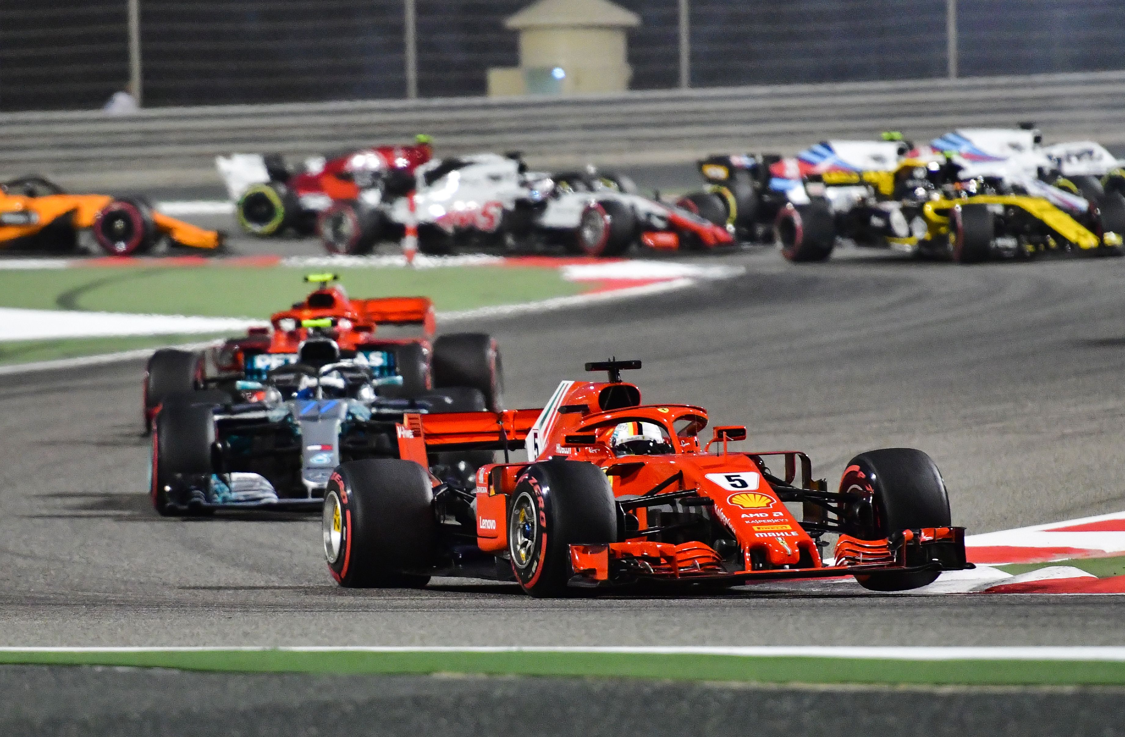 Vettel se quedó con el Gran Premio de Baréin de Fórmula 1