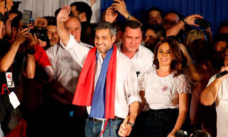 El derechista Mario Abdo Benítez ganó la presidencia de Paraguay