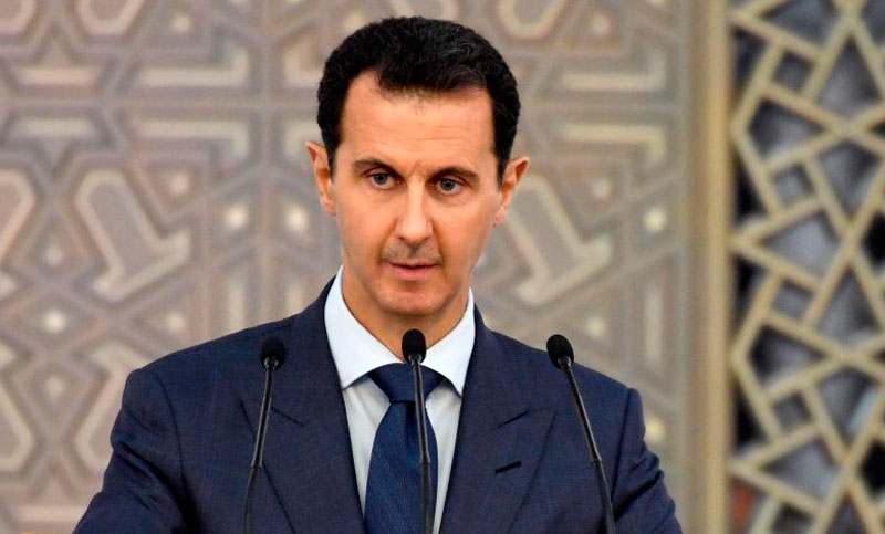 Al Assad denunció campaña de «falacias y mentiras» para justificar el bombardeo