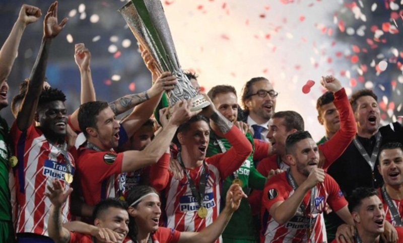 El Atlético Madrid de Simeone se consagró campeón de la Liga de Europa