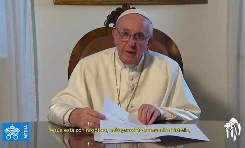 El papa Francisco a jóvenes en el Encuentro en Rosario: «Comprométanse»