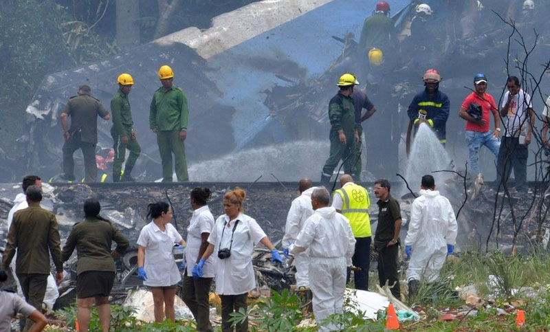 Hay dos argentinos entre las víctimas fatales del vuelo en Cuba