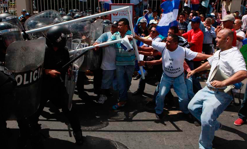 En tres semanas hubo 49 muertos en Nicaragua