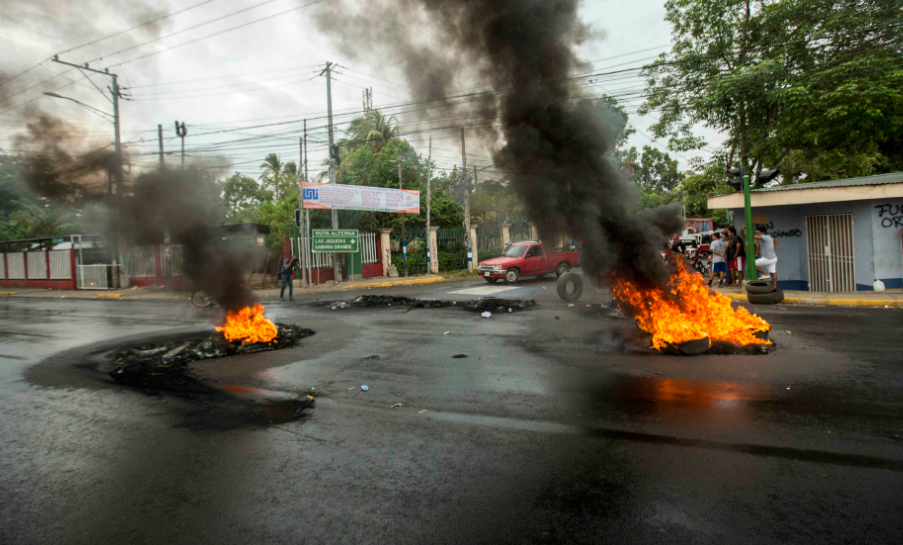 Una ciudad nicaraguense se encuentra en “rebeldía” contra Ortega