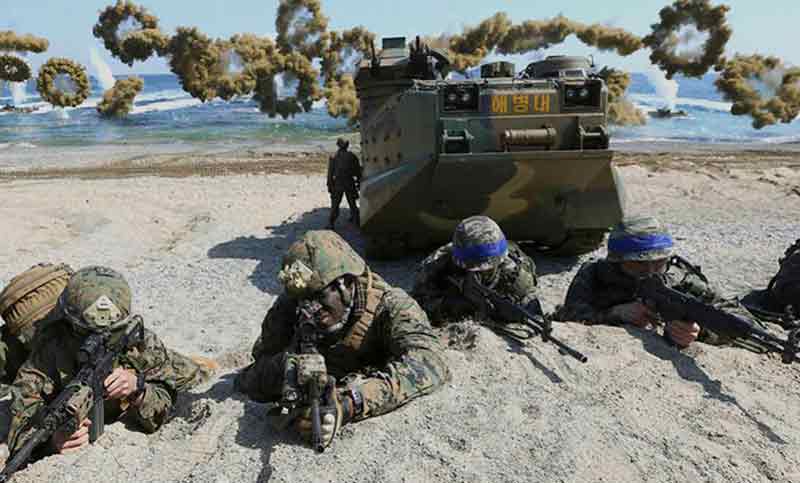 EE.UU. anunció la suspensión de las maniobras militares en Corea del Sur