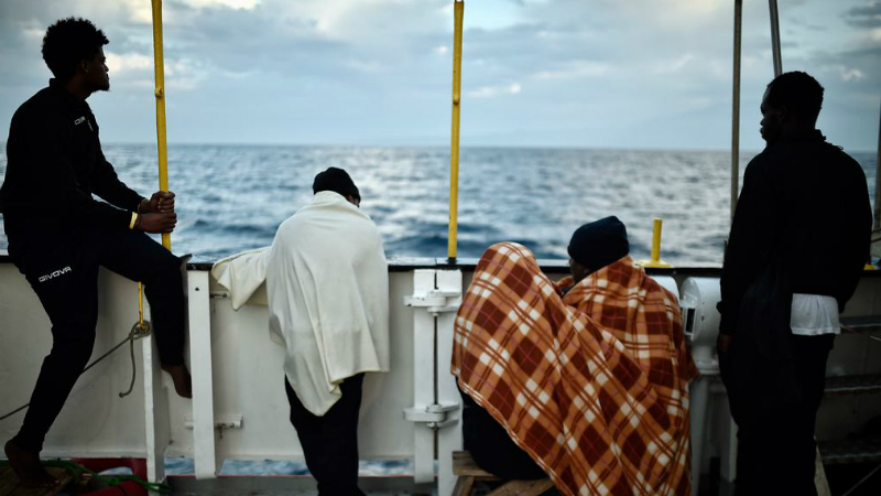 Crisis de los inmigrantes en el Mediterráneo