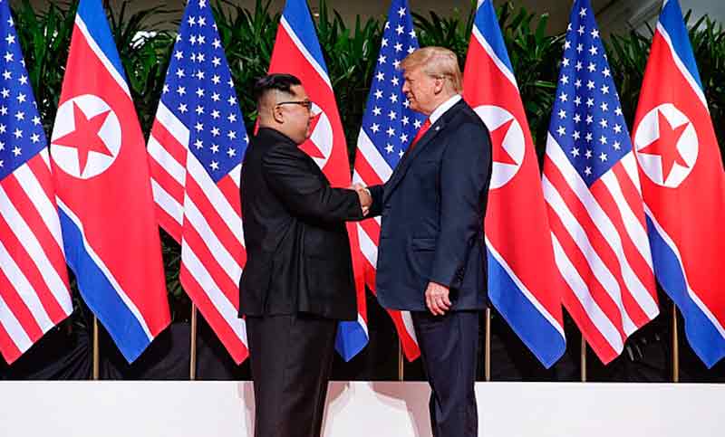 La prensa oficial norcoreana califica de «victoriosa» la cumbre Kim-Trump