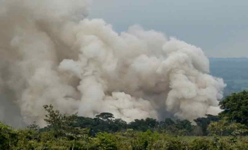Volcán de fuego desató su furia sin contemplaciones en Guatemala