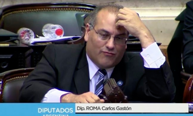 El diputado Roma finalmente votará a favor del aborto legal que cosecharía 129 adhesiones