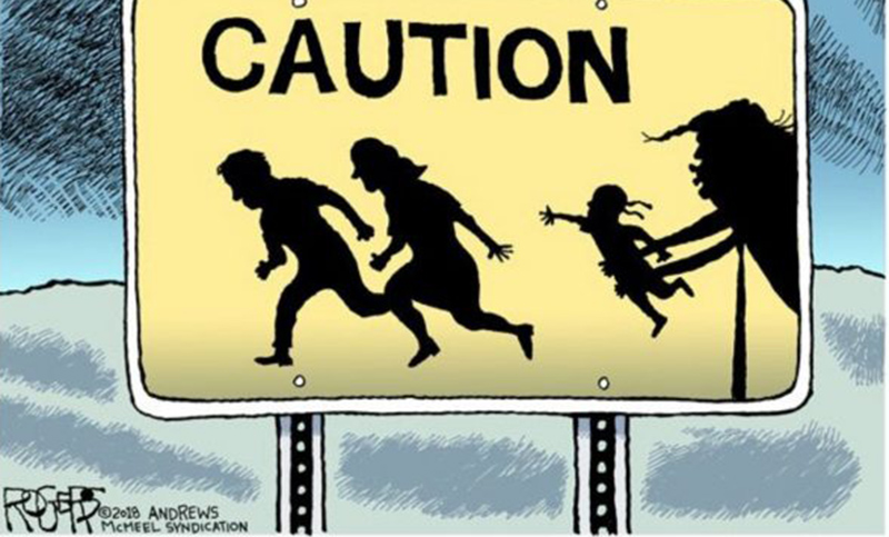 El Gobierno de Trump encierra a los hijos de inmigrantes sin papeles en jaulas para presionar a sus padres