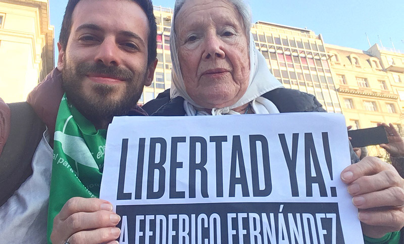 La Fuba saliente reclama por la inmediata liberación de Federico Fernández