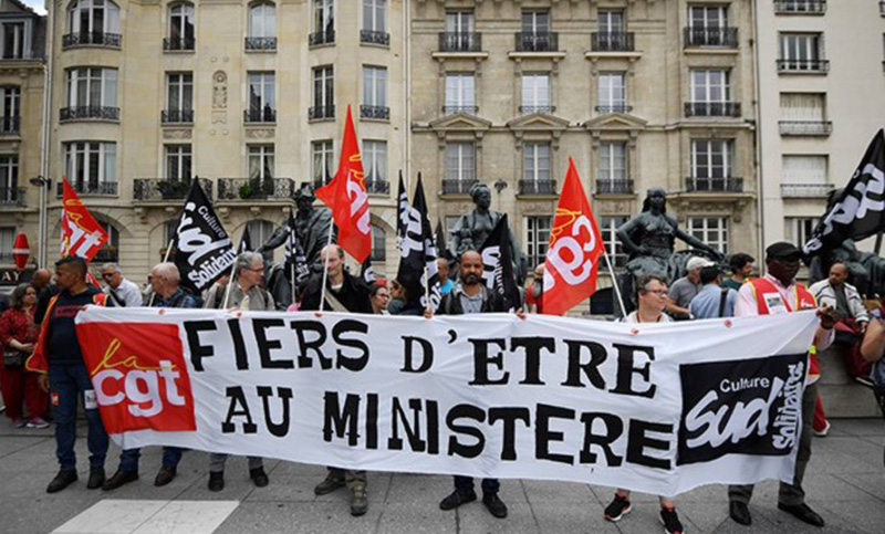Versalles, el Museo de Orsay y el Arco del Triunfo cerrados por huelga