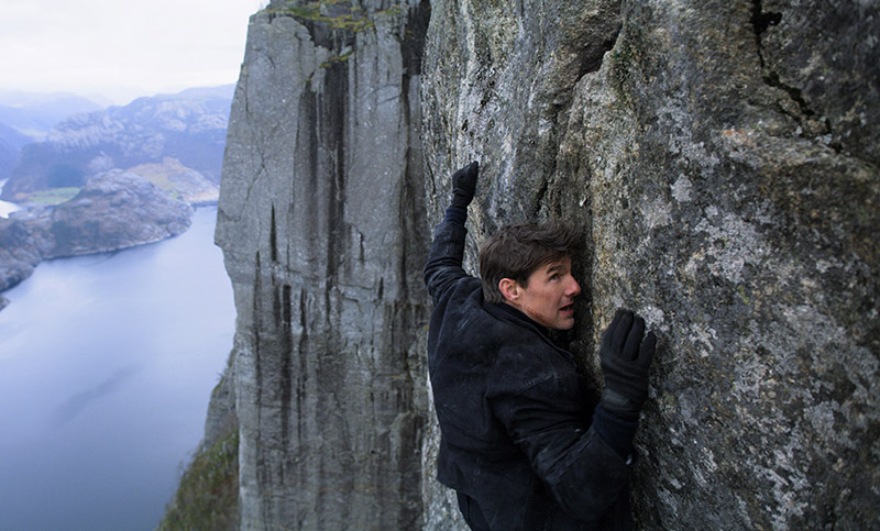 Tom Cruise llegó a un segundo puesto en Argentina