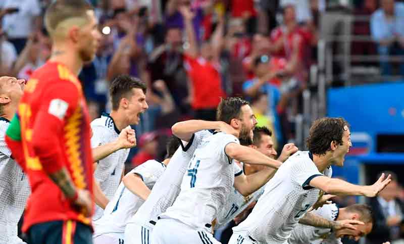 España quedó eliminada en los penales ante Rusia en octavos del Mundial