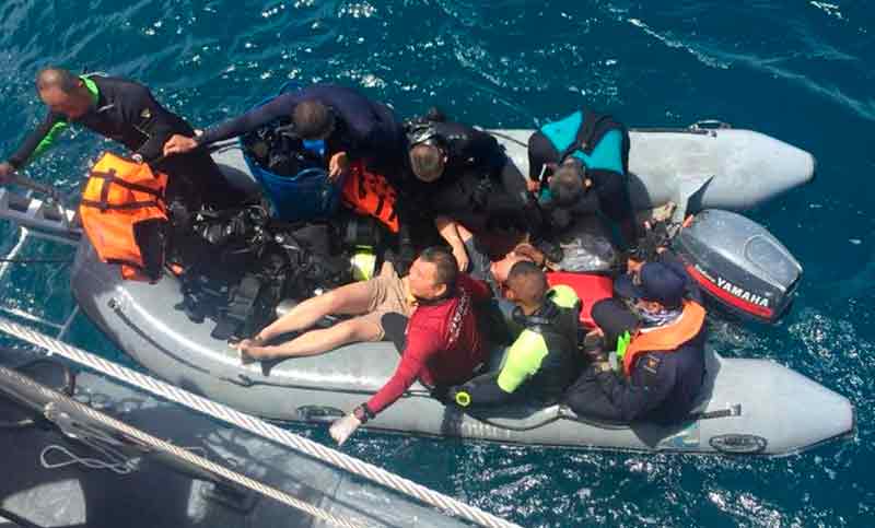 Al menos 37 muertos y 18 desaparecidos en naufragio en Tailandia