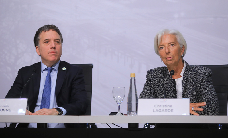 Lagarde: «No tengo dudas de que las metas fiscales van a ser logradas»