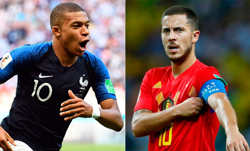 La atlética Francia se mide con el talento de Bélgica por un lugar en la final