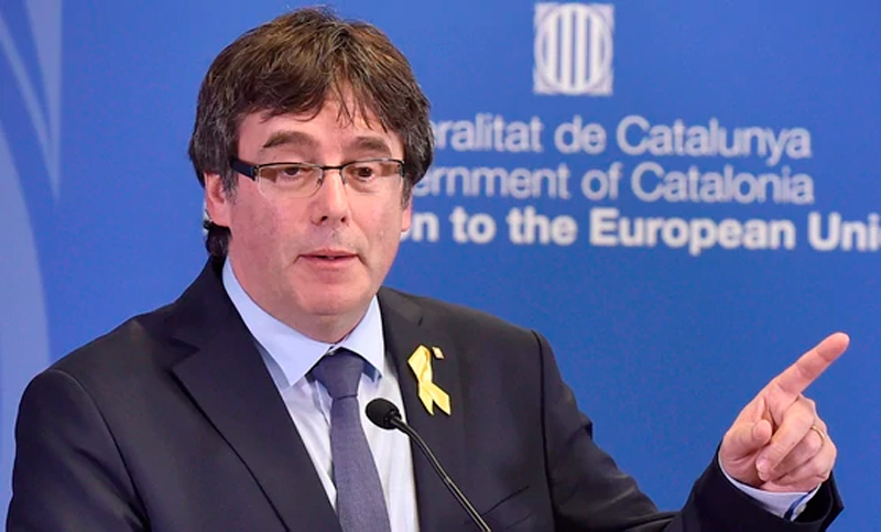 Puigdemont promete defender «la justa causa del pueblo catalán» en Europa