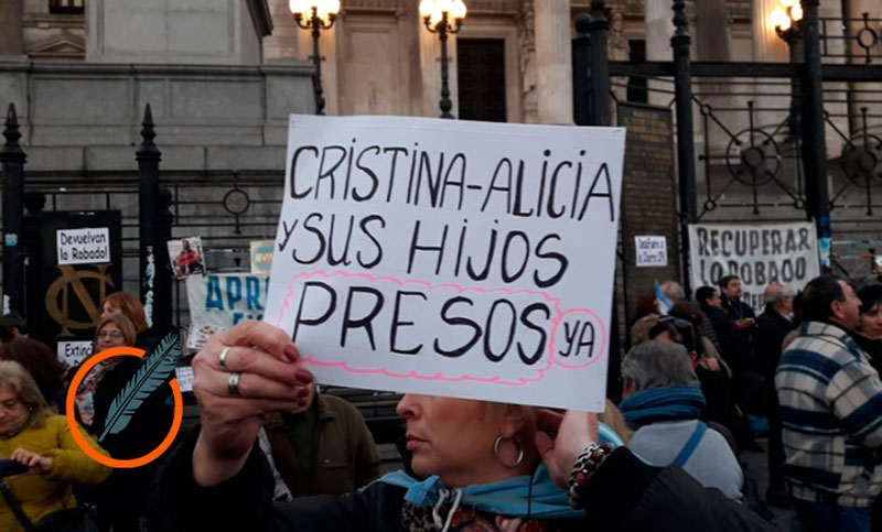 Miles de personas pidieron el desafuero de Cristina frente al Congreso