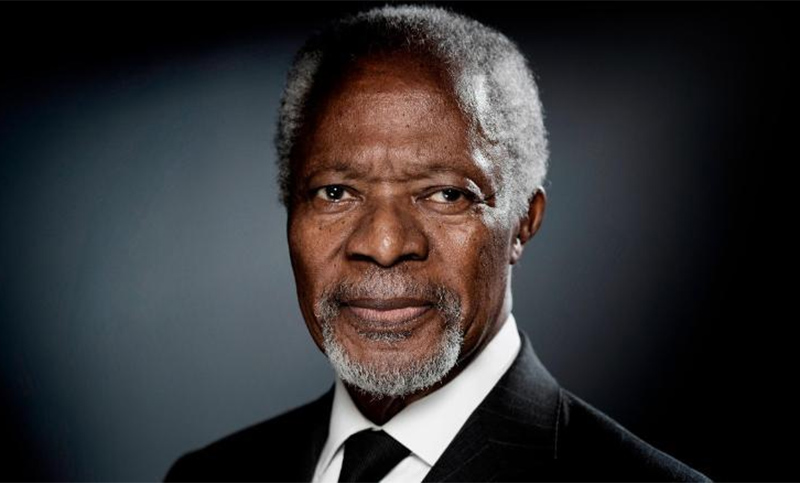 Murió Kofi Annan, ex secretario general de la ONU y Nobel de la Paz