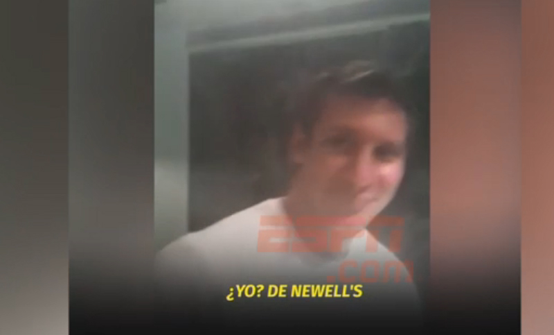 “¿Yo? De Newell’s”: Messi volvió a ratificar su fanatismo por la Lepra