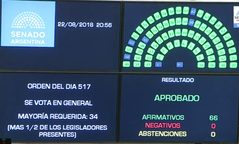 El Senado votó a favor de los allanamientos a los domicilios de Cristina