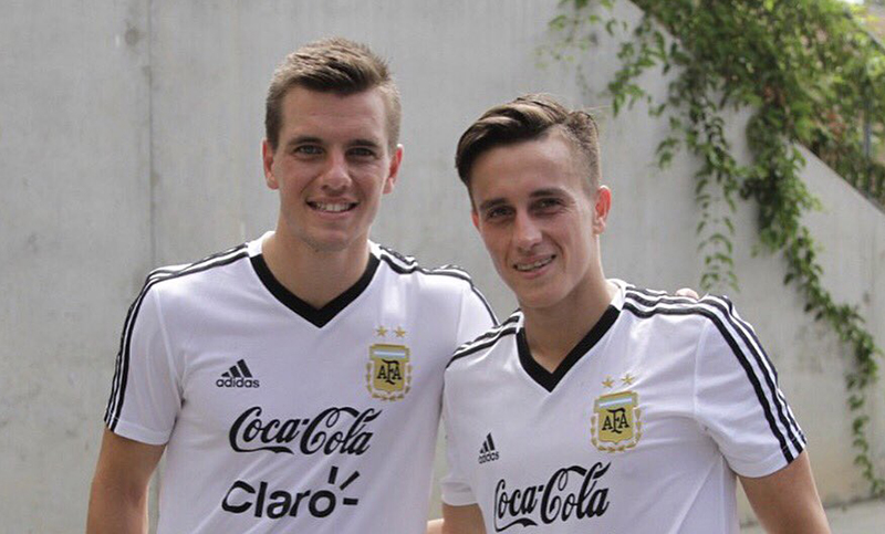 Lo Celso y Cervi se reencontraron en la selección argentina