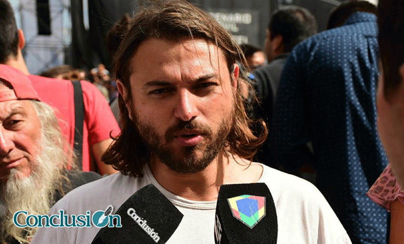 Detuvieron a Juan Grabois durante una manifestación en Buenos Aires