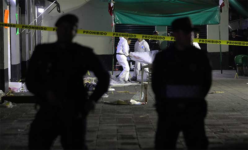 Cuatro muertos y nueve heridos en una balacera balacera popular en Plaza de Mariachis