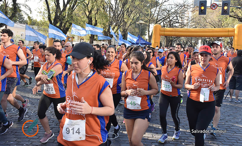 El 5º maratón de Empleados de Comercio fue una fiesta para todos