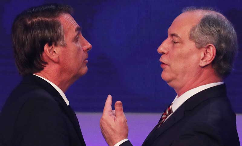 Haddad y Bolsonaro se distancian de los demás candidatos en Brasil