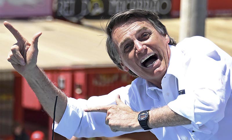 Bolsonaro amplia su ventaja sobre Haddad en Brasil